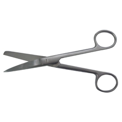 กรรไกรผ่าตัด Scissors SH/BL curve. 16cm.