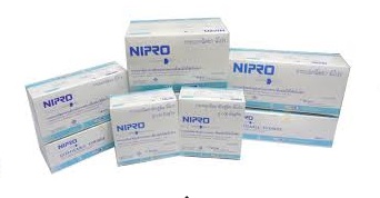 Syringe Nipro ไซริงค์ติดเข็ม กระบอกฉีดยา 3ml.+เข็ม 24x1