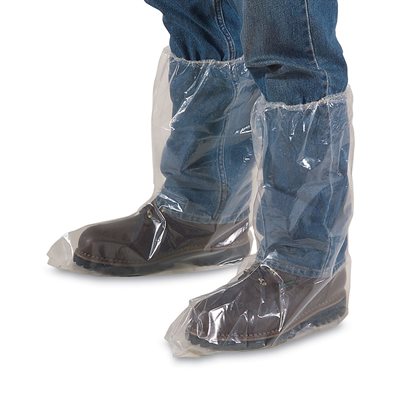 ถุงคลุมรองเท้าพลาสติก แบบยาว LDPE disposable Leg Cover