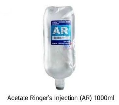 น้ำเกลือ AR (R-cetate Ringer) 1,000ml.