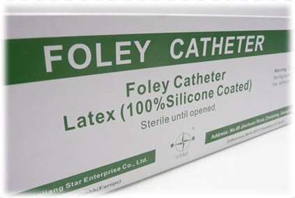 Foley catheter 3 way #24 (30ml.) สายสวนปัสสาวะ ยี่ห้อ Star
