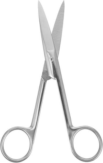 กรรไกรผ่าตัด แหลมทั้ง2ด้าน ปลายตรง OP. Scissors SH/SH Straight